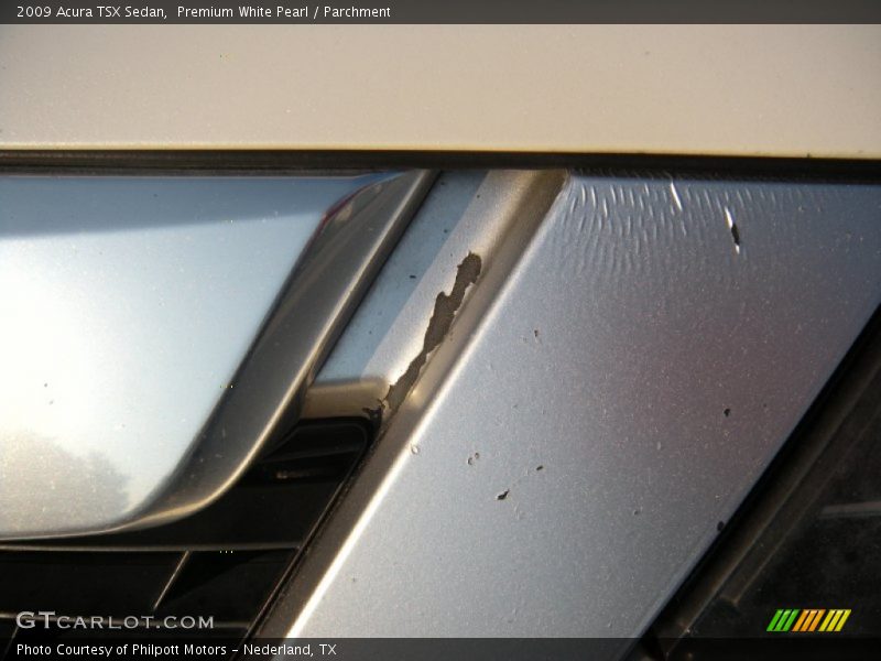 Premium White Pearl / Parchment 2009 Acura TSX Sedan