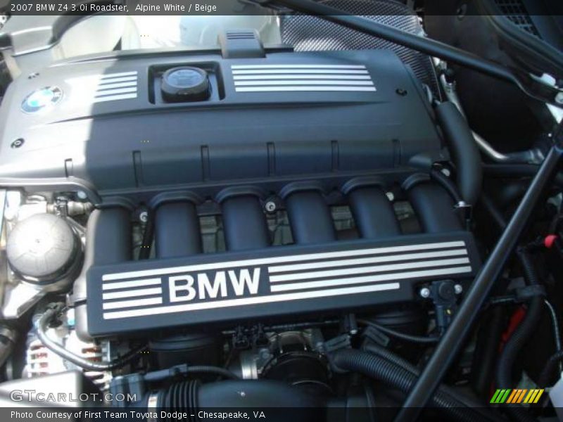 Alpine White / Beige 2007 BMW Z4 3.0i Roadster