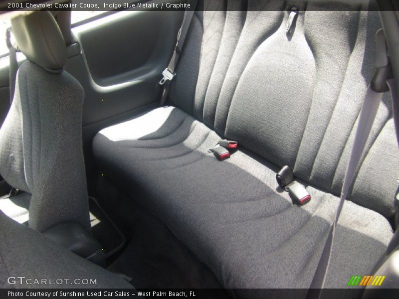 Indigo Blue Metallic / Graphite 2001 Chevrolet Cavalier Coupe