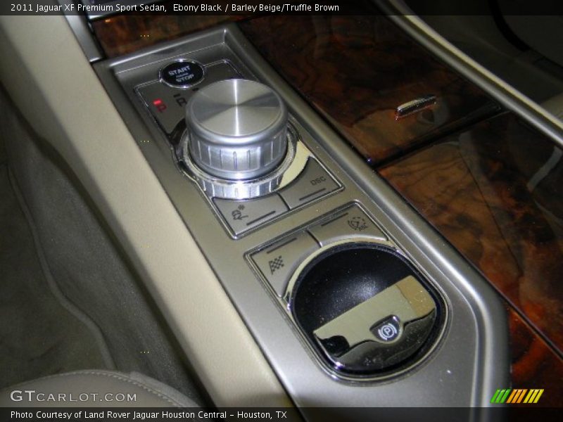 Ebony Black / Barley Beige/Truffle Brown 2011 Jaguar XF Premium Sport Sedan