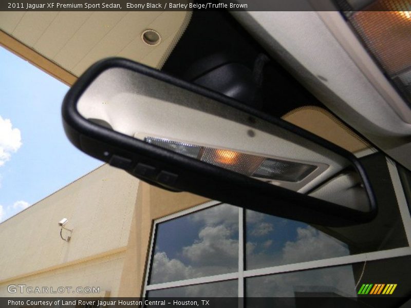 Ebony Black / Barley Beige/Truffle Brown 2011 Jaguar XF Premium Sport Sedan