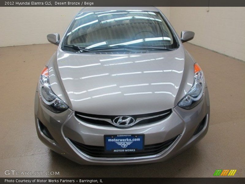 Desert Bronze / Beige 2012 Hyundai Elantra GLS
