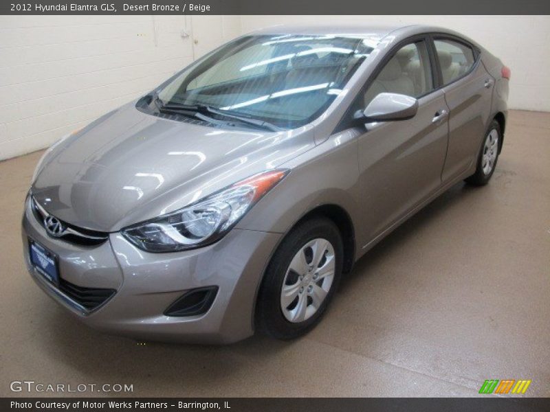 Desert Bronze / Beige 2012 Hyundai Elantra GLS