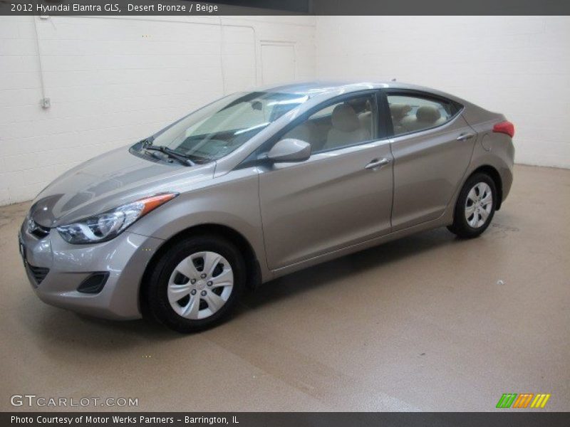 Desert Bronze / Beige 2012 Hyundai Elantra GLS