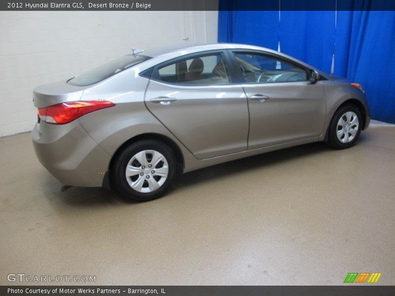 Desert Bronze / Beige 2012 Hyundai Elantra GLS