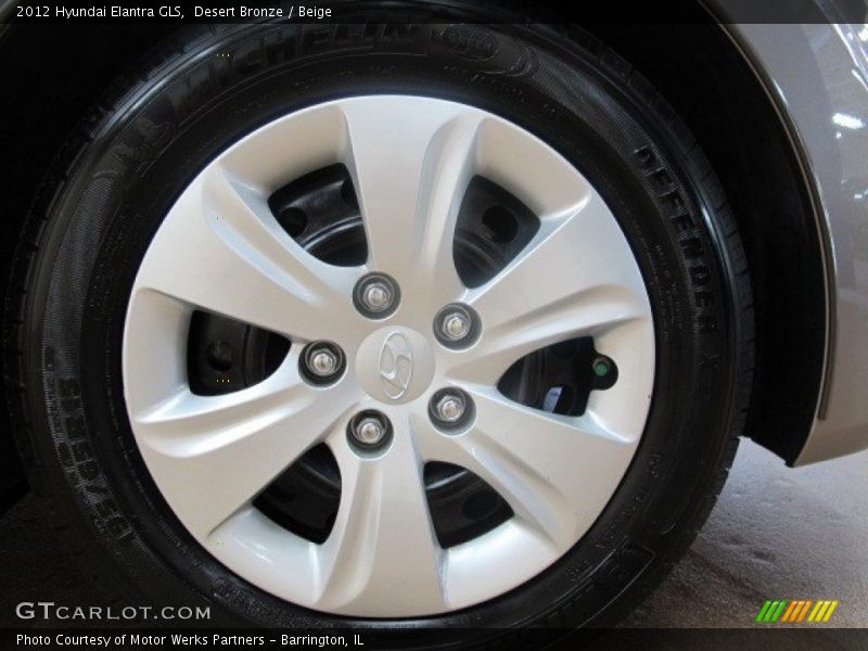 Desert Bronze / Beige 2012 Hyundai Elantra GLS