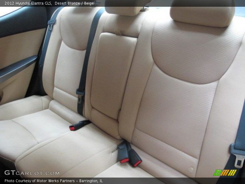 Desert Bronze / Beige 2012 Hyundai Elantra GLS