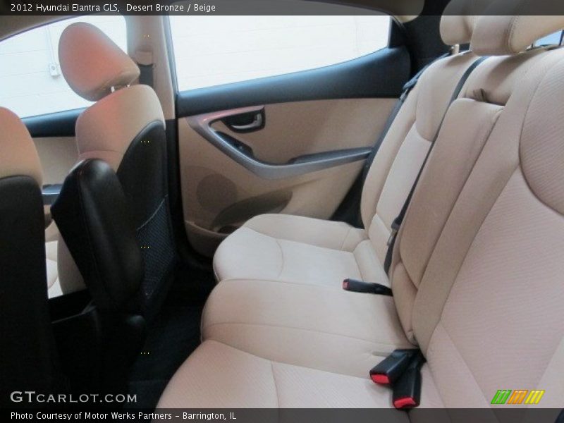 Desert Bronze / Beige 2012 Hyundai Elantra GLS