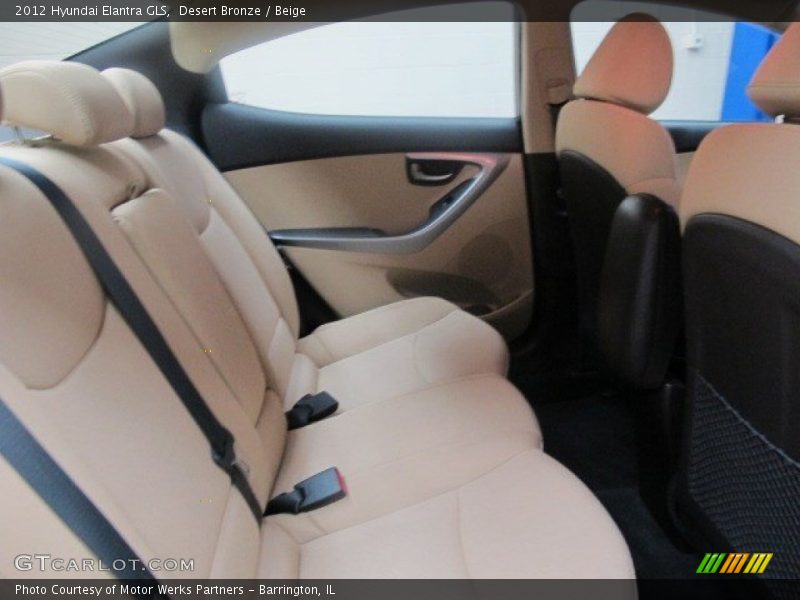 Desert Bronze / Beige 2012 Hyundai Elantra GLS