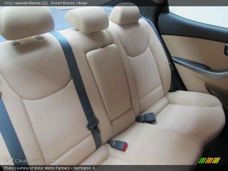 Desert Bronze / Beige 2012 Hyundai Elantra GLS