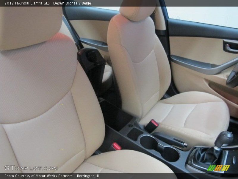 Desert Bronze / Beige 2012 Hyundai Elantra GLS