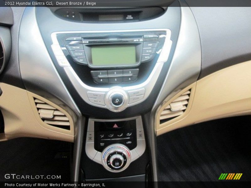 Desert Bronze / Beige 2012 Hyundai Elantra GLS