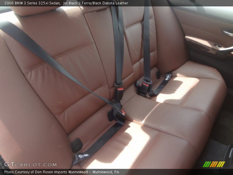 Jet Black / Terra/Black Dakota Leather 2006 BMW 3 Series 325xi Sedan