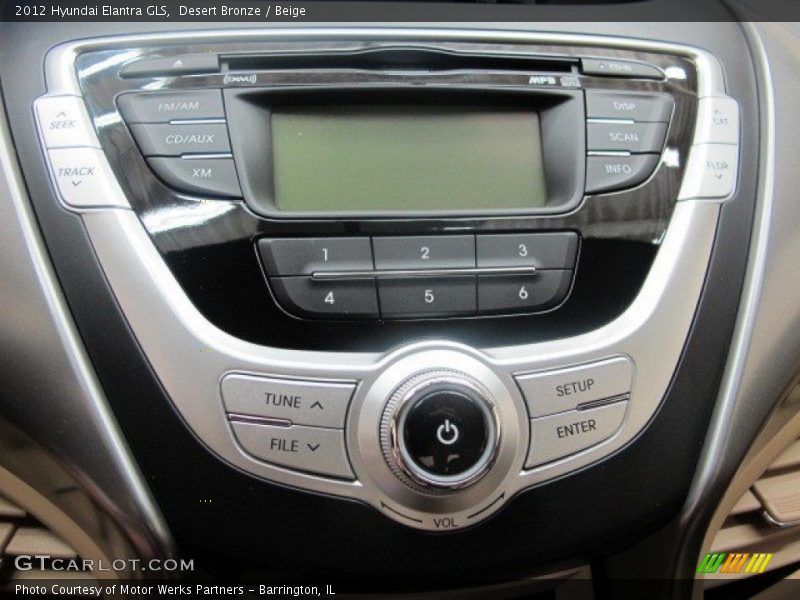Desert Bronze / Beige 2012 Hyundai Elantra GLS