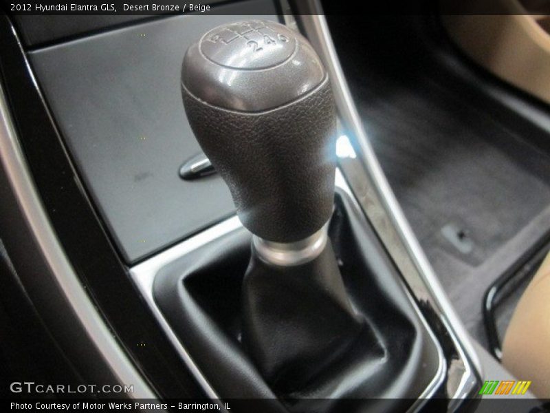 Desert Bronze / Beige 2012 Hyundai Elantra GLS