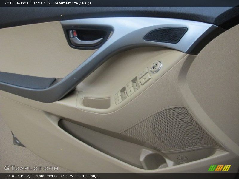 Desert Bronze / Beige 2012 Hyundai Elantra GLS