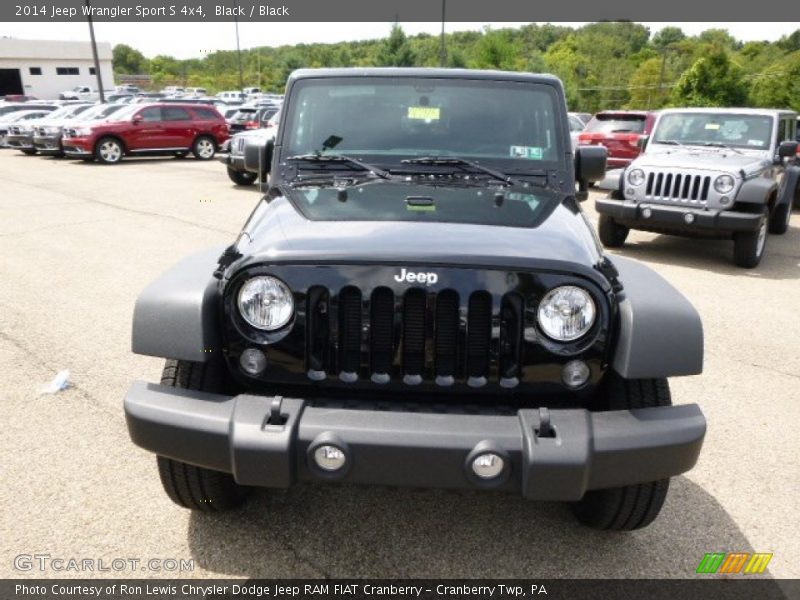 Black / Black 2014 Jeep Wrangler Sport S 4x4