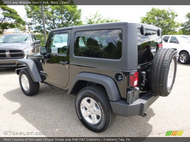 Black / Black 2014 Jeep Wrangler Sport S 4x4