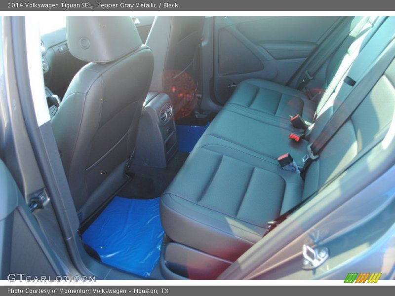 Pepper Gray Metallic / Black 2014 Volkswagen Tiguan SEL