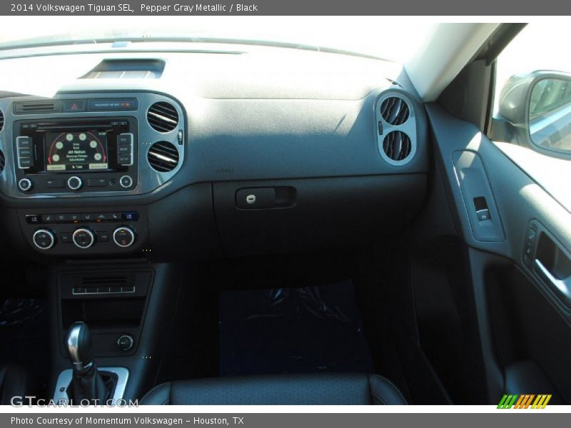 Pepper Gray Metallic / Black 2014 Volkswagen Tiguan SEL