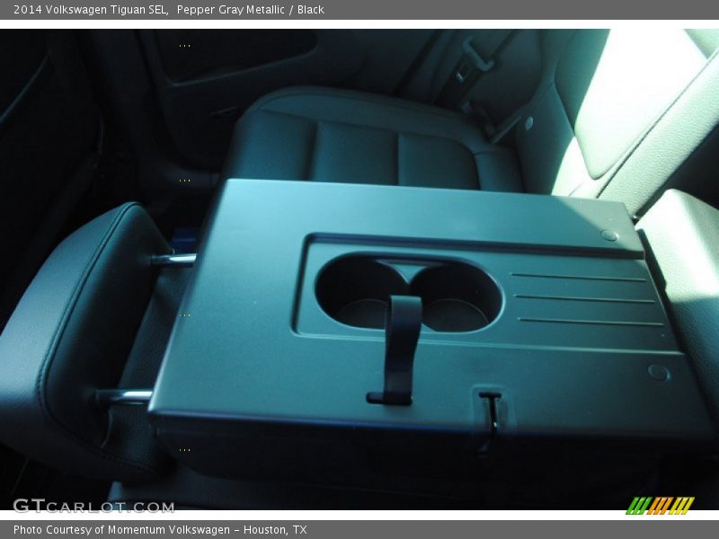 Pepper Gray Metallic / Black 2014 Volkswagen Tiguan SEL