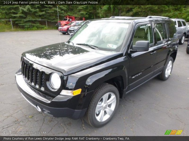 Black / Dark Slate Gray/Light Pebble 2014 Jeep Patriot Limited 4x4