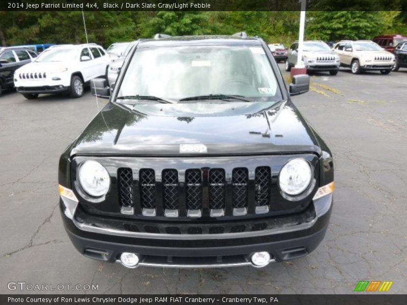 Black / Dark Slate Gray/Light Pebble 2014 Jeep Patriot Limited 4x4