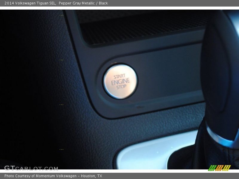 Pepper Gray Metallic / Black 2014 Volkswagen Tiguan SEL