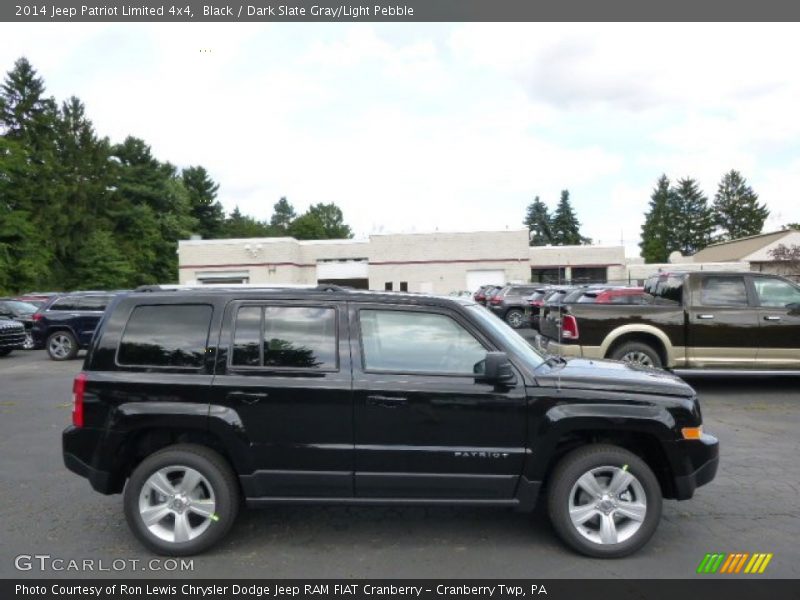 Black / Dark Slate Gray/Light Pebble 2014 Jeep Patriot Limited 4x4
