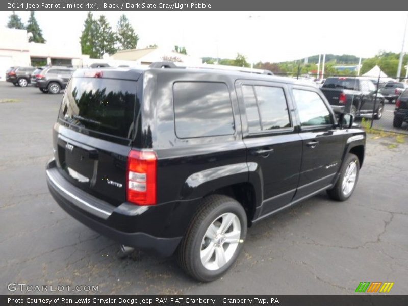 Black / Dark Slate Gray/Light Pebble 2014 Jeep Patriot Limited 4x4