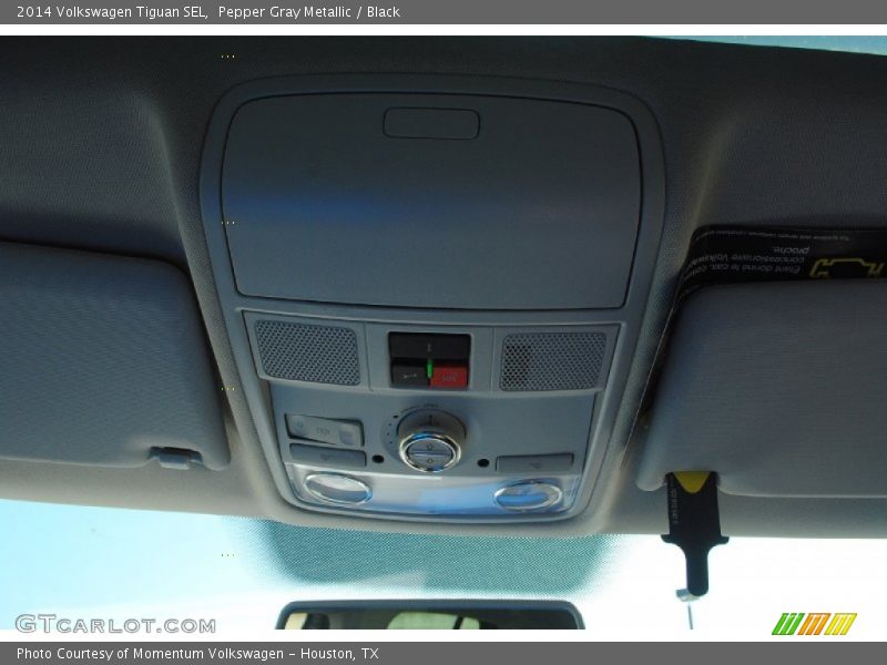 Pepper Gray Metallic / Black 2014 Volkswagen Tiguan SEL