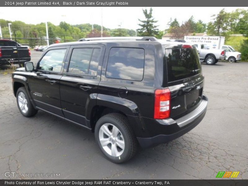Black / Dark Slate Gray/Light Pebble 2014 Jeep Patriot Limited 4x4