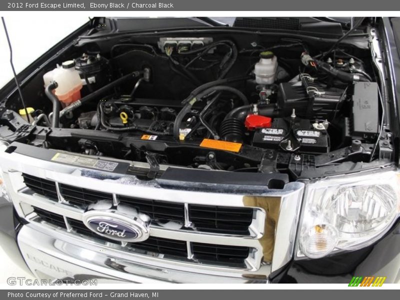 Ebony Black / Charcoal Black 2012 Ford Escape Limited