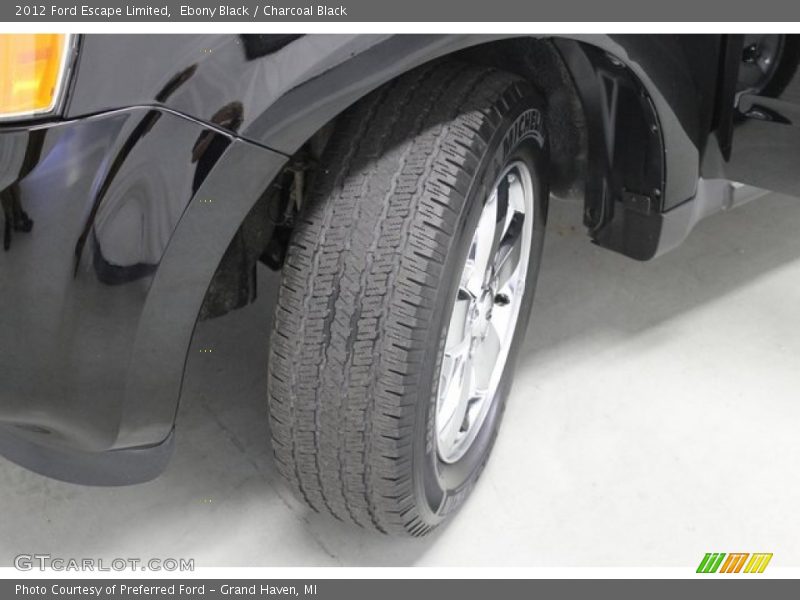 Ebony Black / Charcoal Black 2012 Ford Escape Limited