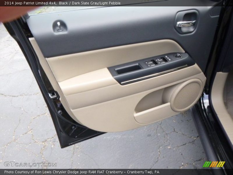 Black / Dark Slate Gray/Light Pebble 2014 Jeep Patriot Limited 4x4
