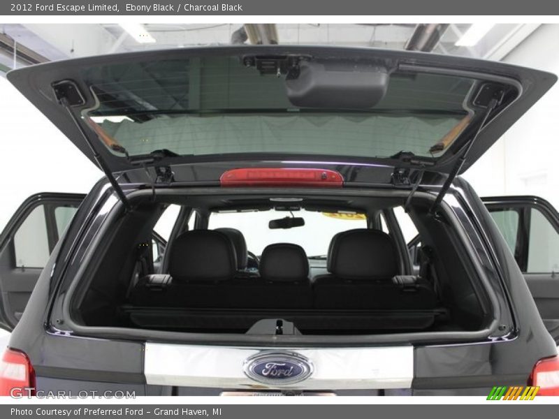 Ebony Black / Charcoal Black 2012 Ford Escape Limited