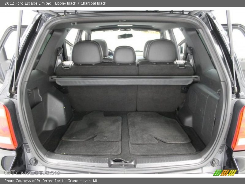 Ebony Black / Charcoal Black 2012 Ford Escape Limited