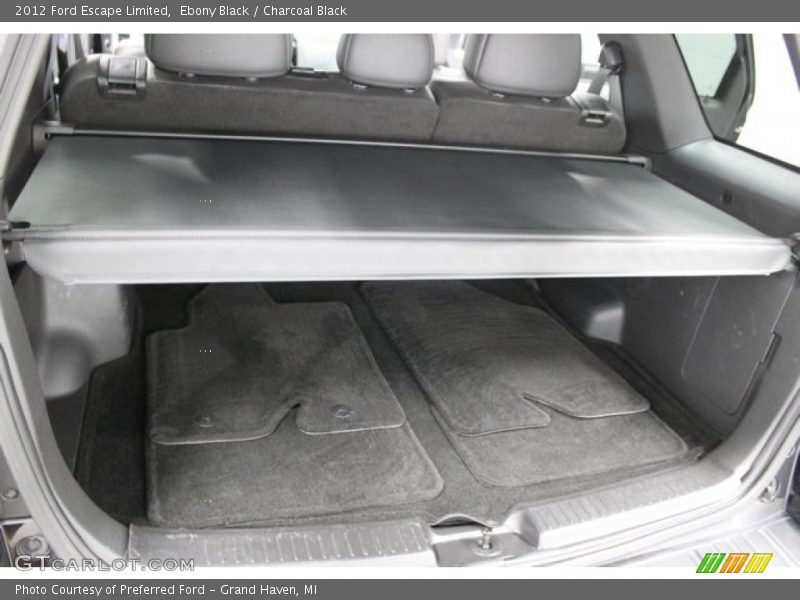 Ebony Black / Charcoal Black 2012 Ford Escape Limited