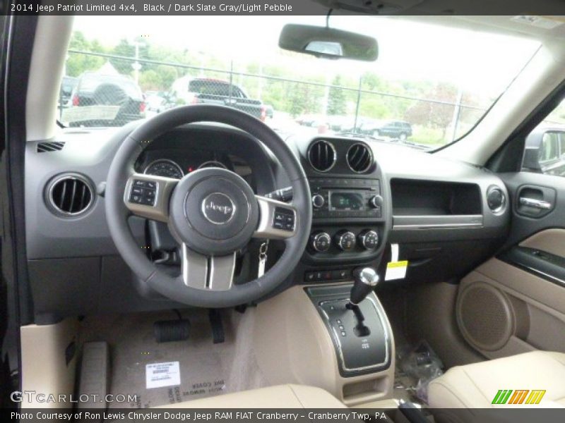 Black / Dark Slate Gray/Light Pebble 2014 Jeep Patriot Limited 4x4