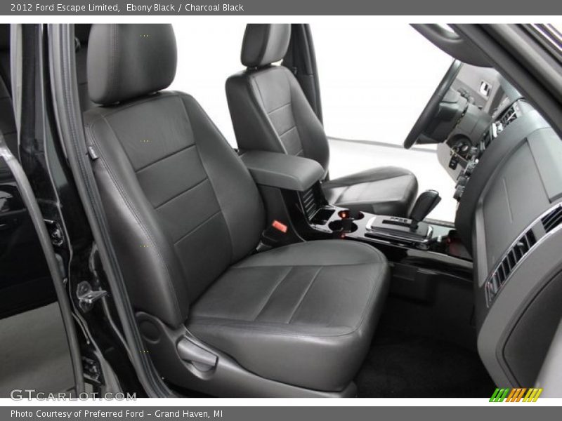 Ebony Black / Charcoal Black 2012 Ford Escape Limited