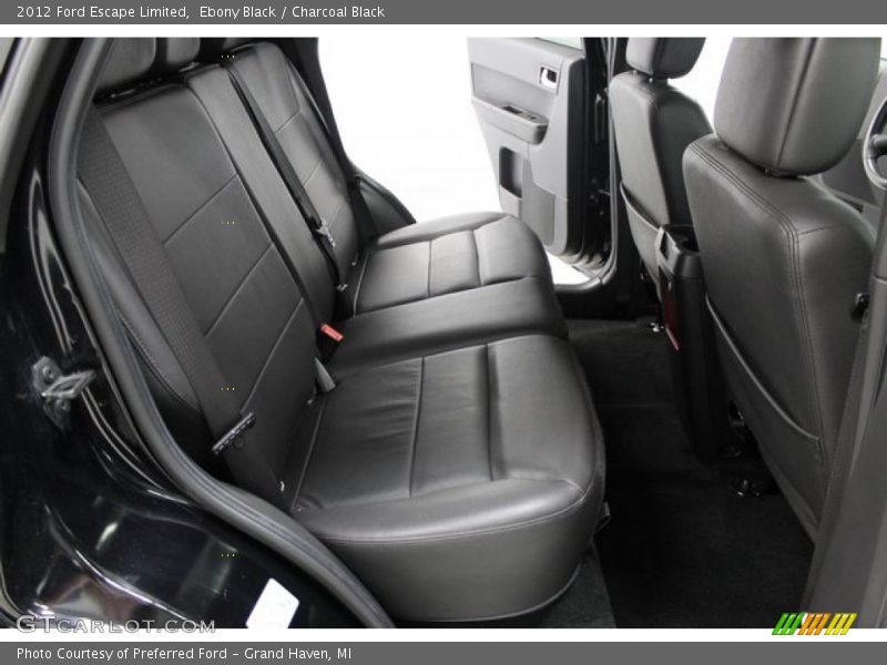 Ebony Black / Charcoal Black 2012 Ford Escape Limited