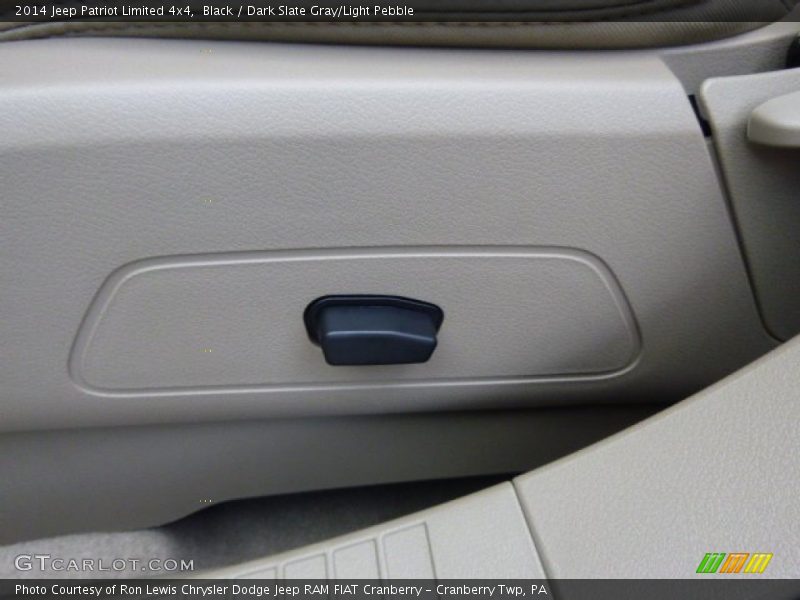 Black / Dark Slate Gray/Light Pebble 2014 Jeep Patriot Limited 4x4