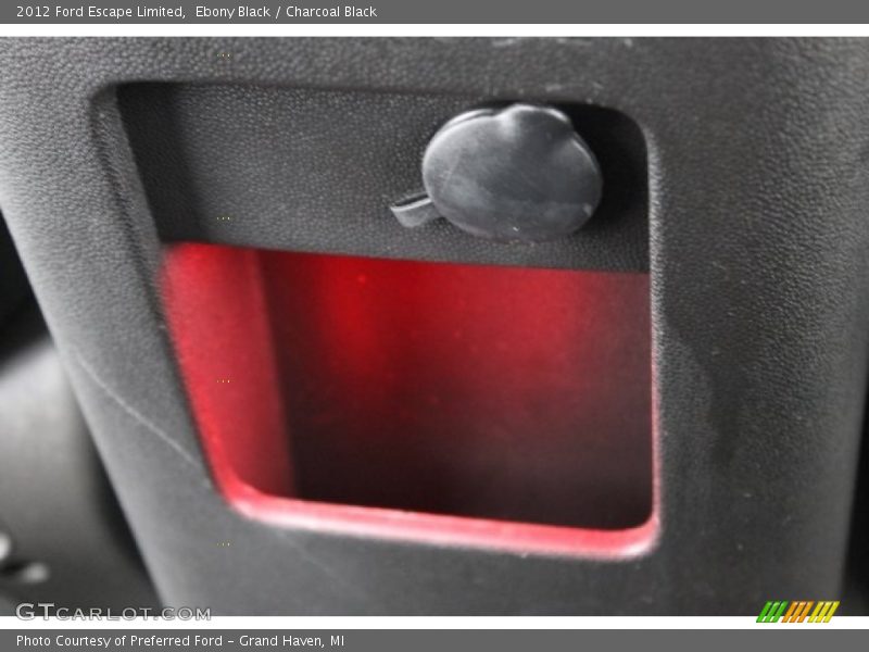 Ebony Black / Charcoal Black 2012 Ford Escape Limited