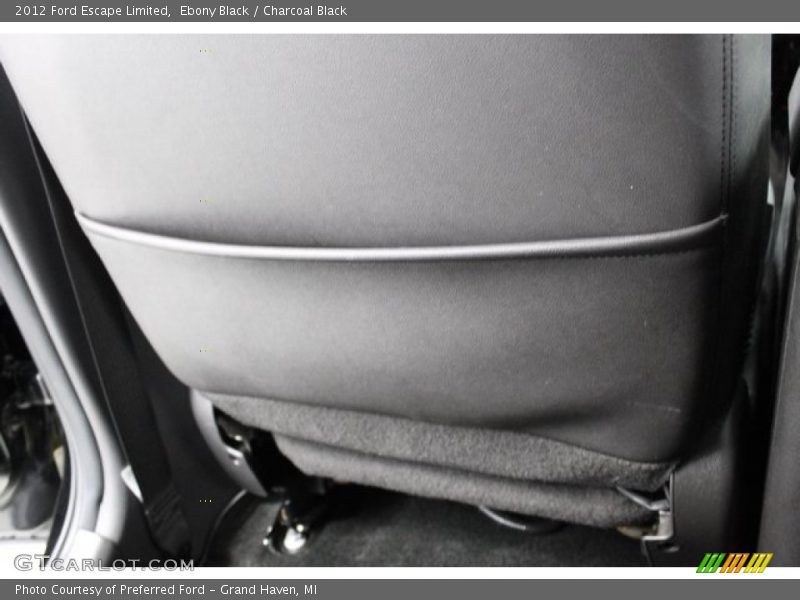 Ebony Black / Charcoal Black 2012 Ford Escape Limited