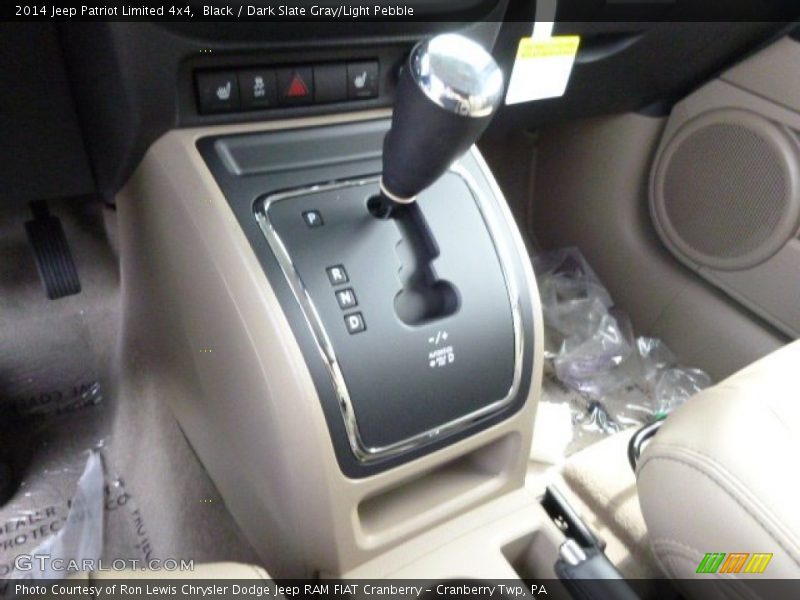 Black / Dark Slate Gray/Light Pebble 2014 Jeep Patriot Limited 4x4