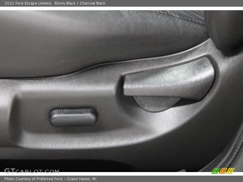 Ebony Black / Charcoal Black 2012 Ford Escape Limited