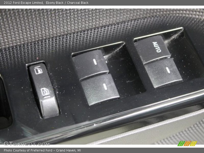 Ebony Black / Charcoal Black 2012 Ford Escape Limited