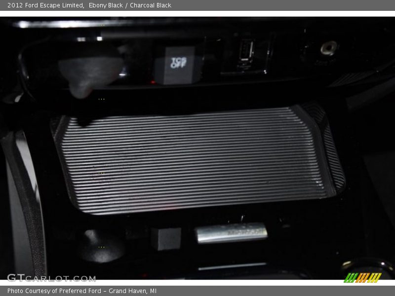 Ebony Black / Charcoal Black 2012 Ford Escape Limited