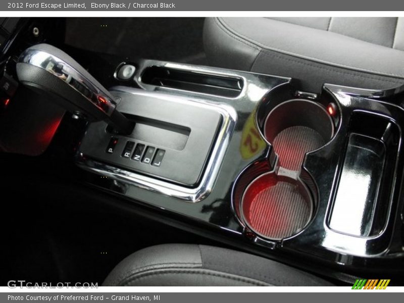 Ebony Black / Charcoal Black 2012 Ford Escape Limited
