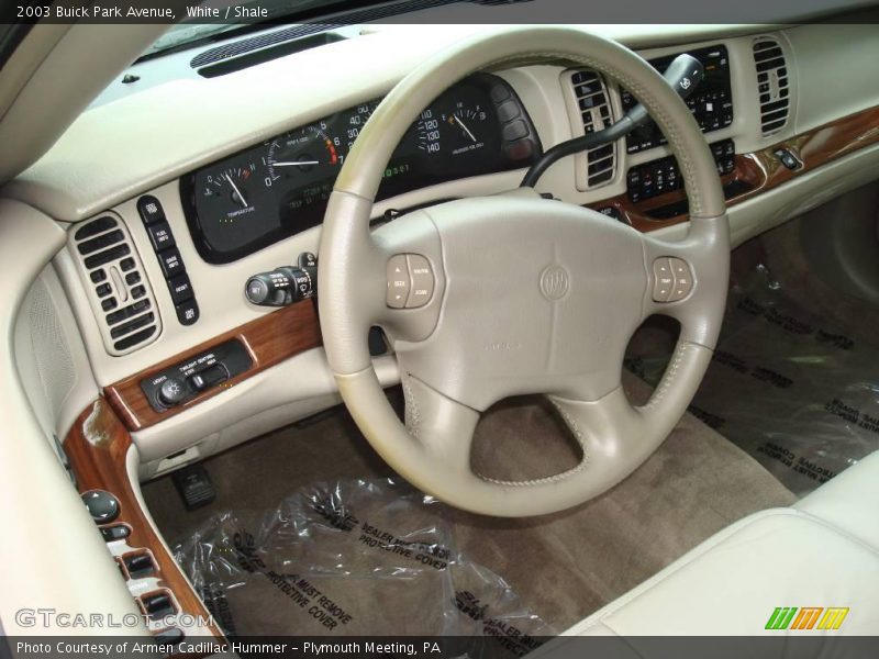 White / Shale 2003 Buick Park Avenue